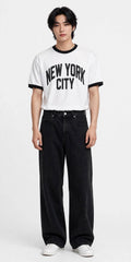 NYC Contrast Trim T-Shirt