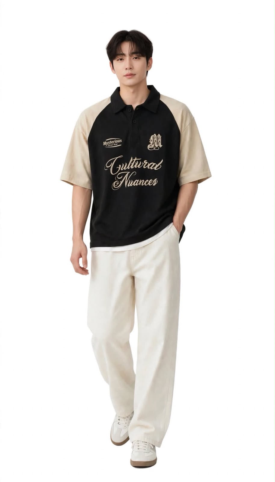 Urban Culture Raglan Polo