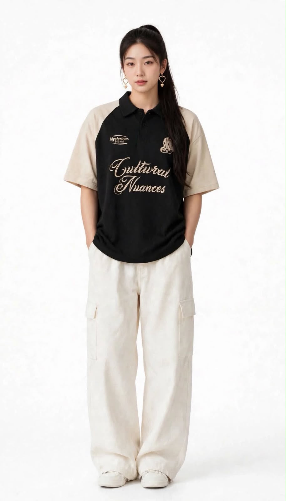 Urban Culture Raglan Polo