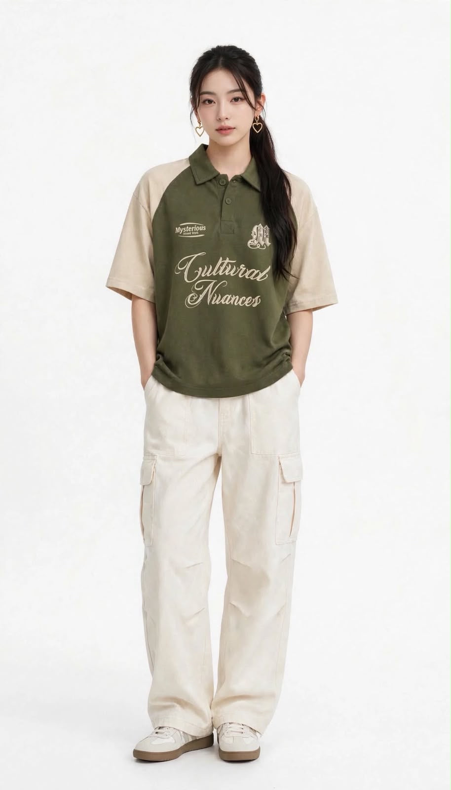 Urban Culture Raglan Polo