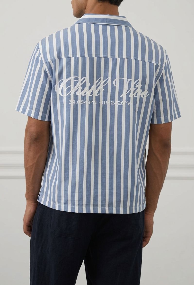 The Blue Coast Striped Shirt