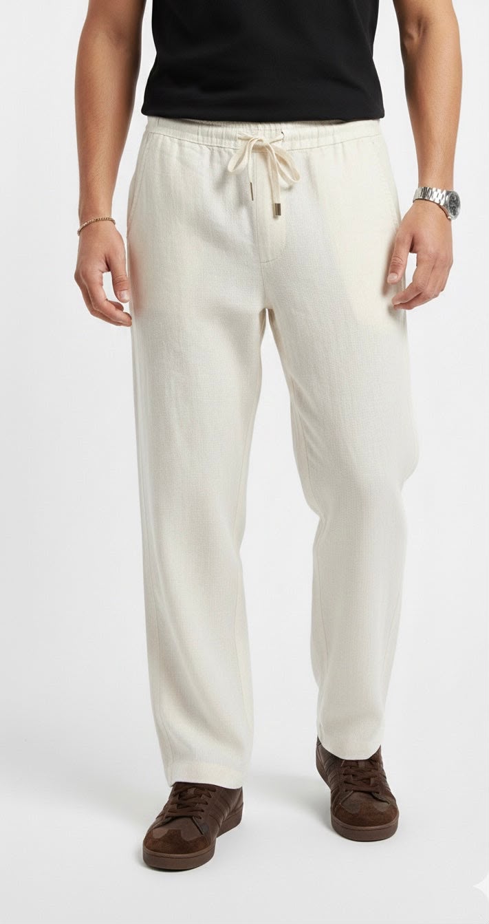 The Classic Linen Trouser