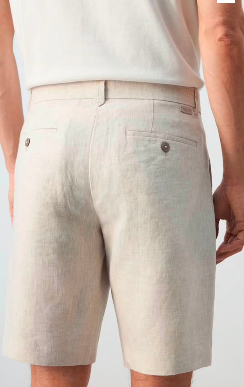 Classic Tailored Linen Shorts