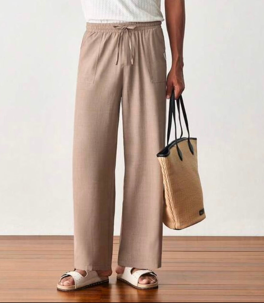 The Classic Linen Trouser