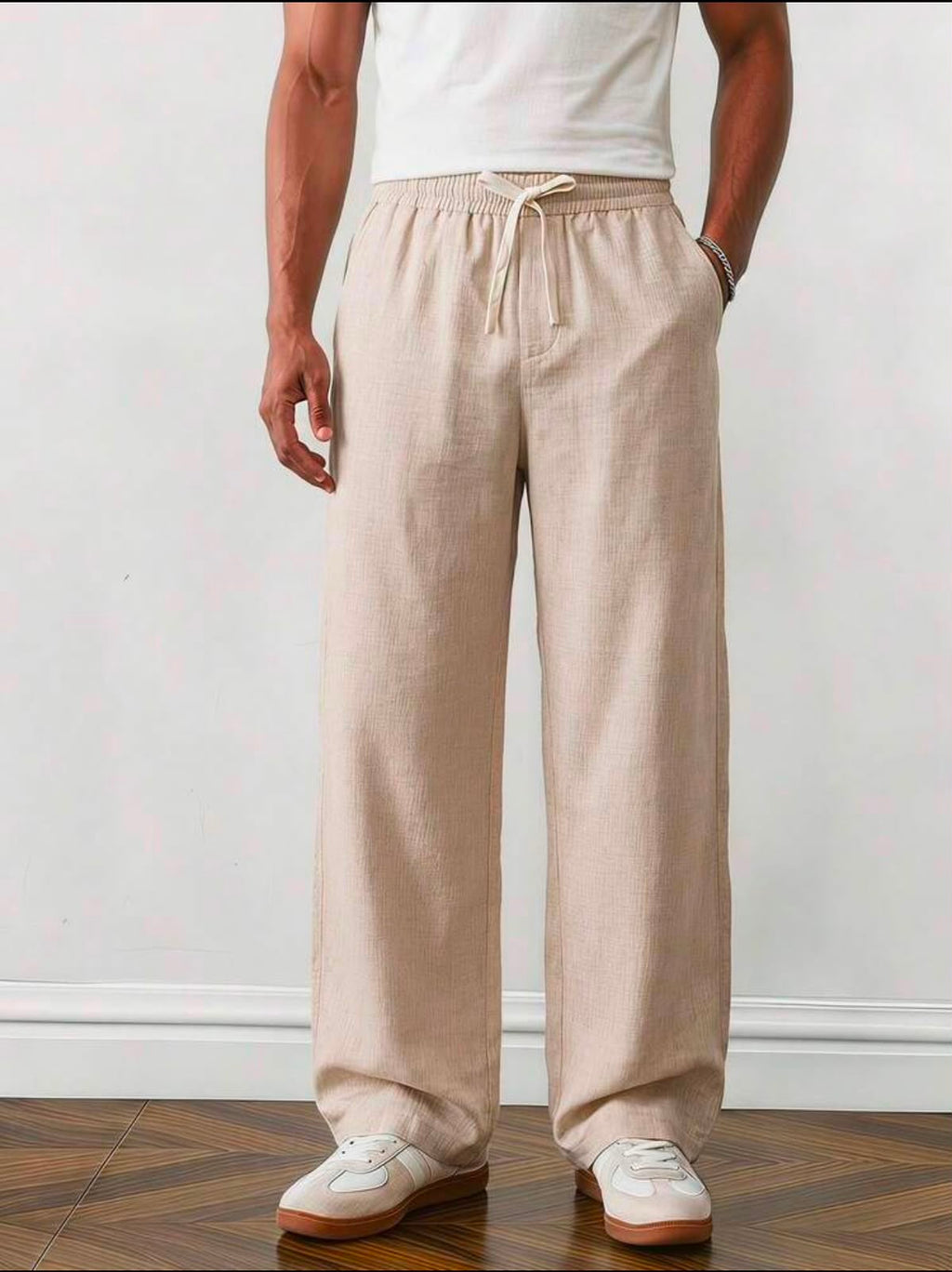 The Classic Linen Trouser