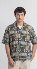 Premium Aztec Mosaic Resort Shirt
