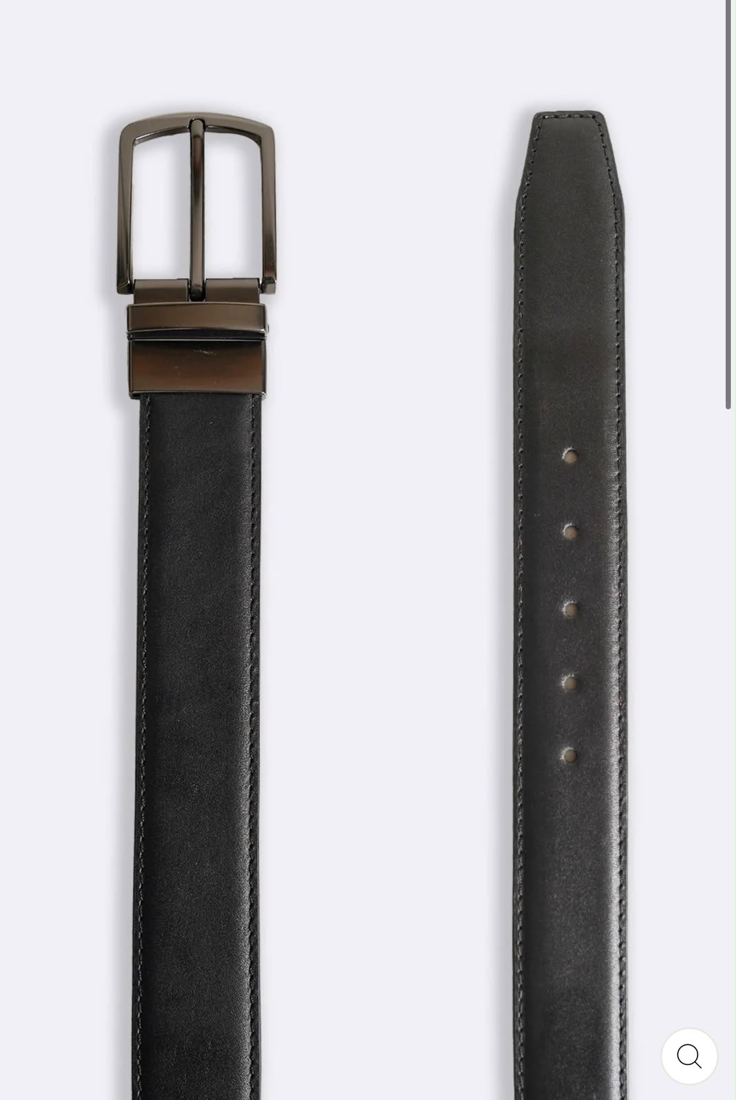 The Urban Stretch Woven Belt - Charcoal & Black
