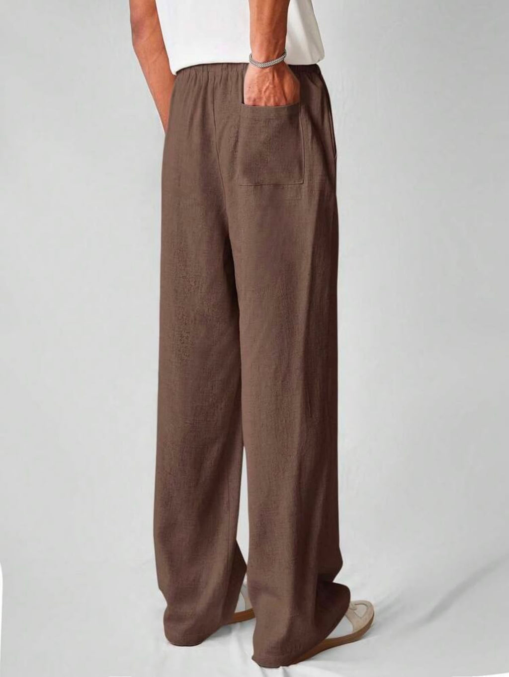 The Classic Linen Trouser