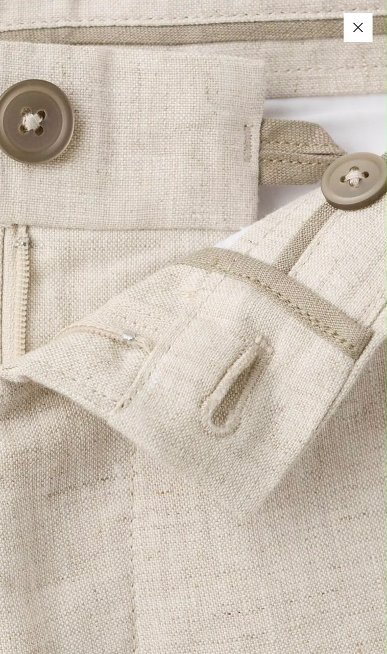 Classic Tailored Linen Shorts