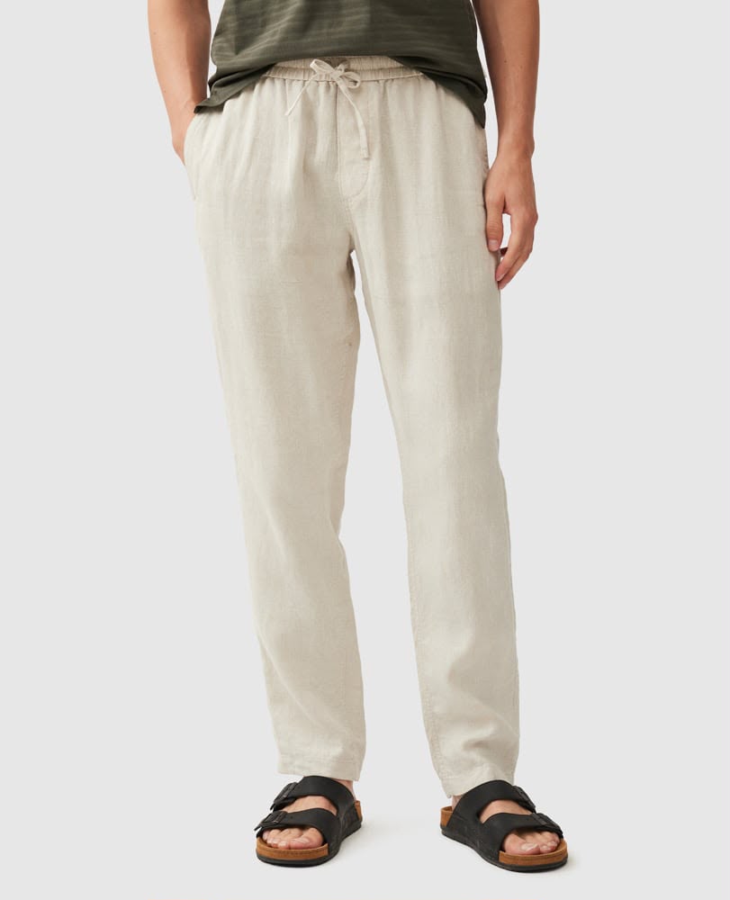 The Classic Linen Trouser